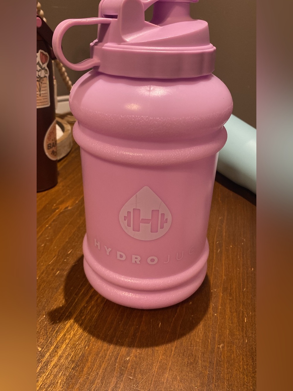 HydroJug Light Pink Hydration Jug